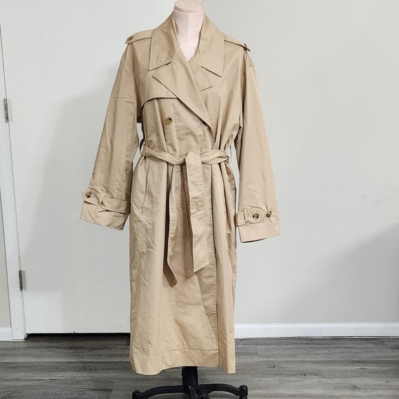 MNG Cotton Trench Coat - Picture 8 of 16